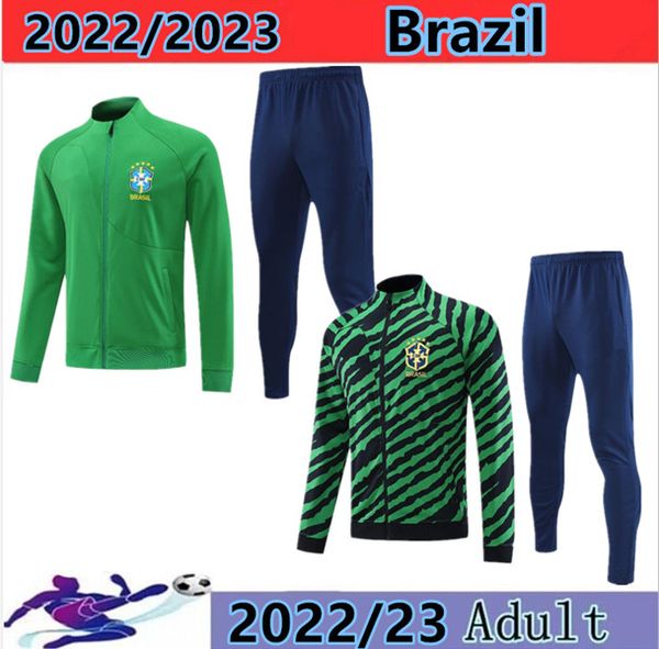 2022-2023 soccer brazil tracksuit jacket long zipper g.jesus coutinho brasil camiseta de futbol richarlison brazil football shirt maillot ki, Black
2022-2023 soccer brazil tracksuit jacket long zipper g.jesus coutinho brasil camiseta de futbol richarlison brazil football shirt maillot ki, Black