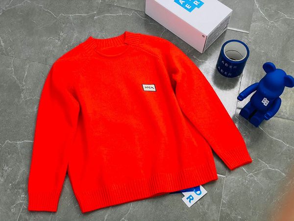 sweaters irregular neckline embroidery label men women 1 quality wool knit pullovers
sweaters irregular neckline embroidery label men women 1 quality wool knit pullovers