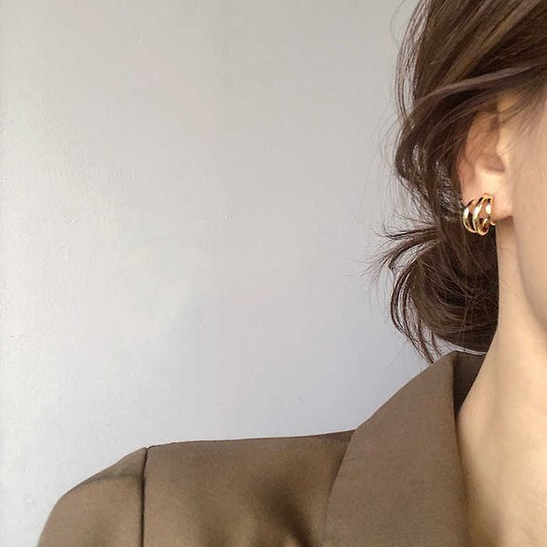 temperament high sense light luxury earrings new fashion simple atmosphere fashion goddess, Golden
temperament high sense light luxury earrings new fashion simple atmosphere fashion goddess, Golden