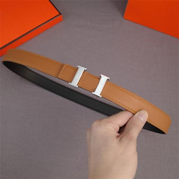 tech fashion cowskin h letter belts mens luxurys designers belt women silver buckle waistband cintura ceintures girdle with box 21159n29 pln, Black;brown
tech fashion cowskin h letter belts mens luxurys designers belt women silver buckle waistband cintura ceintures girdle with box 21159n29 pln, Black;brown