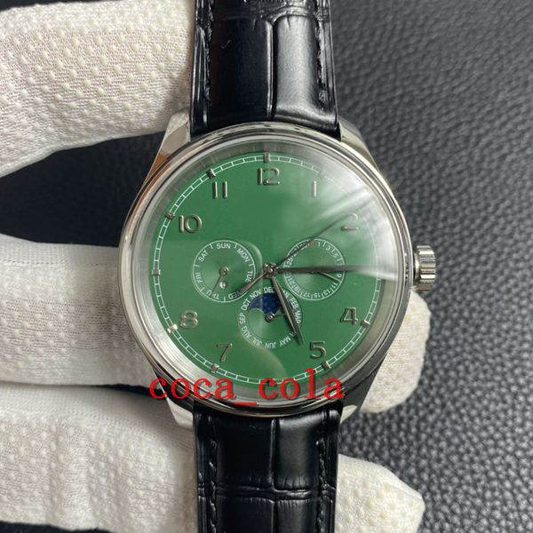 iws maker 42.4mm test qc watch annual calendar power reserve cal.82650 chronograph work movement mechanical automatic men's green wrist, Slivery;brown
iws maker 42.4mm test qc watch annual calendar power reserve cal.82650 chronograph work movement mechanical automatic men's green wrist, Slivery;brown