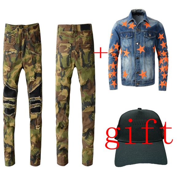 brown pants men jeans & jacket gift hat fashion outdoor windbreaker jackets slim fit motorcycle denim jeans hip hop long sleeve coats 13 sty, Blue
brown pants men jeans & jacket gift hat fashion outdoor windbreaker jackets slim fit motorcycle denim jeans hip hop long sleeve coats 13 sty, Blue