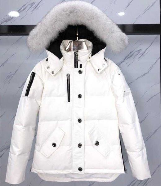 men nylon down jacket warm ykk zipper four seamed pockets women fur detachable hooded water repellent outershell moose knuckles, Black
men nylon down jacket warm ykk zipper four seamed pockets women fur detachable hooded water repellent outershell moose knuckles, Black