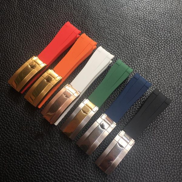 20mm silicone watch band for rolex gmt submarine oysterflex rubber strap wristband244i, Black;brown
20mm silicone watch band for rolex gmt submarine oysterflex rubber strap wristband244i, Black;brown