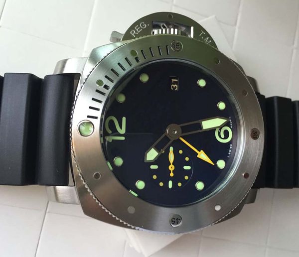 classic super quality watches for men 47 mm dark blue dial cal.2555 movement auto date 316 l refined steel case rubber strap luminous fashio, Slivery;brown
classic super quality watches for men 47 mm dark blue dial cal.2555 movement auto date 316 l refined steel case rubber strap luminous fashio, Slivery;brown