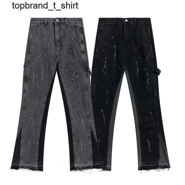 men's jeans designer fashion brand galery dept elastic jeans artificial splashing men women lovers pants, Blue
men's jeans designer fashion brand galery dept elastic jeans artificial splashing men women lovers pants, Blue