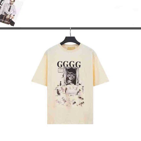clothes g 2022 new luxury fashion g family short sleeve men's and women's mouse party cat pure cotton ins casual loose t-shirt, White
clothes g 2022 new luxury fashion g family short sleeve men's and women's mouse party cat pure cotton ins casual loose t-shirt, White