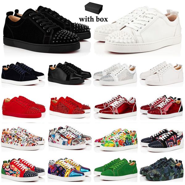 designer dress shoes luxurys bottoms low studded spikes suede leather platform shoe with rivets redbottoms shoe for men and women, Black
designer dress shoes luxurys bottoms low studded spikes suede leather platform shoe with rivets redbottoms shoe for men and women, Black