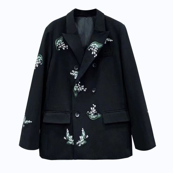 fashion women suit designer clothes blazer embroidery spring new released e140, White;black
fashion women suit designer clothes blazer embroidery spring new released e140, White;black