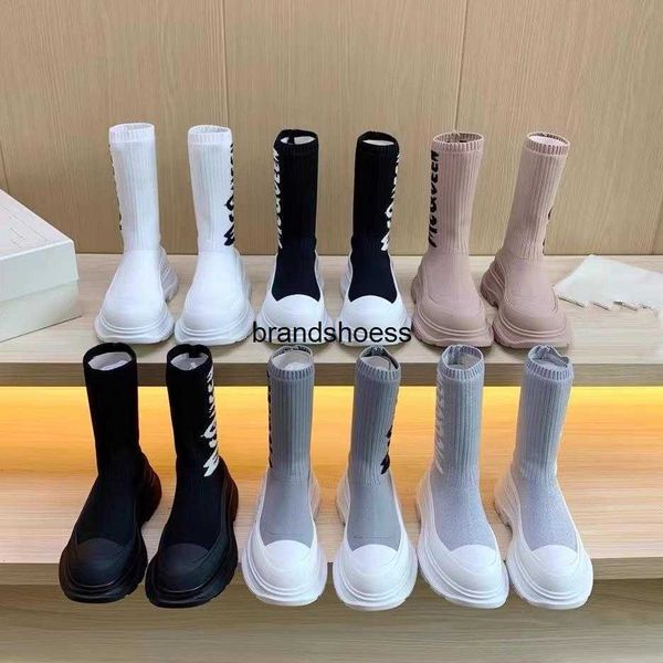 sneaker 2023 high edition mcqueens socks shoes women's autumn new thick sole high elastic knitted elastic letter middle barrel slim boo, Black
sneaker 2023 high edition mcqueens socks shoes women's autumn new thick sole high elastic knitted elastic letter middle barrel slim boo, Black