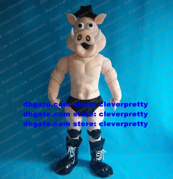 strong muscle pig mascot costume cartoon character outfit suit corporate image film theatrical performances zx1194, Red;yellow
strong muscle pig mascot costume cartoon character outfit suit corporate image film theatrical performances zx1194, Red;yellow