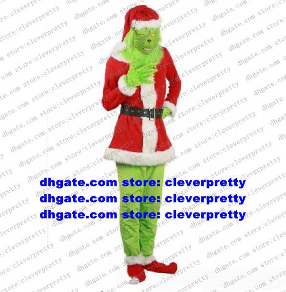 mascot costume the grinch christmas thief sneaky santa christmas geek popular campaign inauguration anniversaries zx767, Red;yellow
mascot costume the grinch christmas thief sneaky santa christmas geek popular campaign inauguration anniversaries zx767, Red;yellow