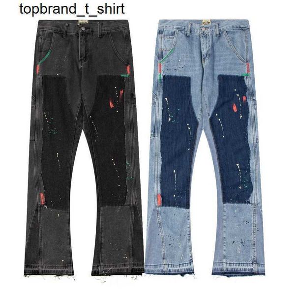 men's jeans same designer galery dept graffiti straight loose men women fashion streetwear pants, Blue
men's jeans same designer galery dept graffiti straight loose men women fashion streetwear pants, Blue