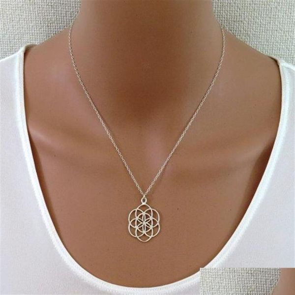 pendant necklaces mandala necklace flower of life pendant kabh sacred geometry for women gift2952 drop delivery 2021 jewelry necklac dhmzy, Silver
pendant necklaces mandala necklace flower of life pendant kabh sacred geometry for women gift2952 drop delivery 2021 jewelry necklac dhmzy, Silver
