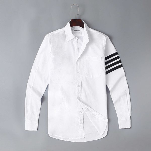 luxury brand shirts thoms brownns blouse designers tb shirt black four white fashion slim casual business shirts loose casual, White;black
luxury brand shirts thoms brownns blouse designers tb shirt black four white fashion slim casual business shirts loose casual, White;black