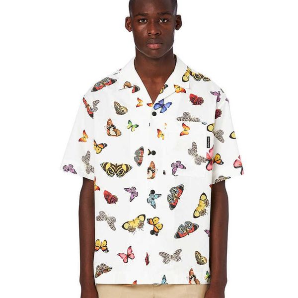 high version pa 22 lm mens casual shirt ins designer fashion hawaii floral letter print beach shirts men women butterfly angel wings thin, White;black
high version pa 22 lm mens casual shirt ins designer fashion hawaii floral letter print beach shirts men women butterfly angel wings thin, White;black