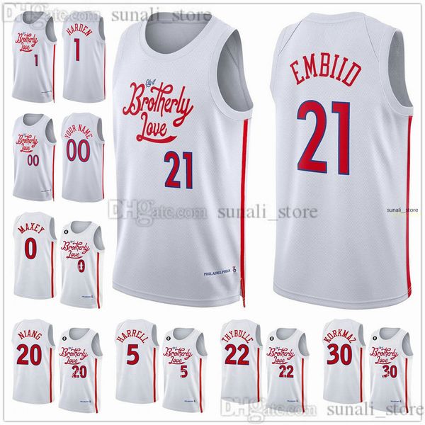 2022-23 city brotherly love basketball joel 21 embiid jerseys james 1 harden tobias 12 harris tyrese 0 maxey matisse 22 thybulle 8 melton 20, Black;red
2022-23 city brotherly love basketball joel 21 embiid jerseys james 1 harden tobias 12 harris tyrese 0 maxey matisse 22 thybulle 8 melton 20, Black;red