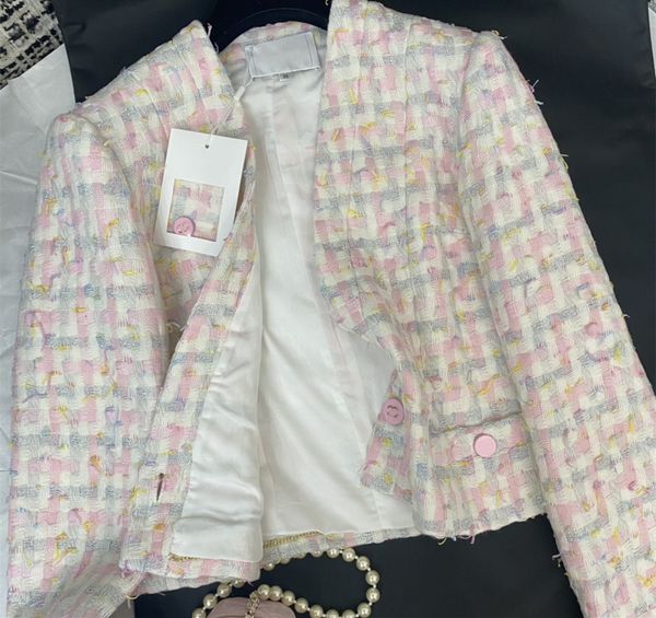chan home new women's brand jacket ootd designer fashion grade autumn winter logo weave tweed coat overcoat leisure spring coats cardig, Black;brown
chan home new women's brand jacket ootd designer fashion grade autumn winter logo weave tweed coat overcoat leisure spring coats cardig, Black;brown