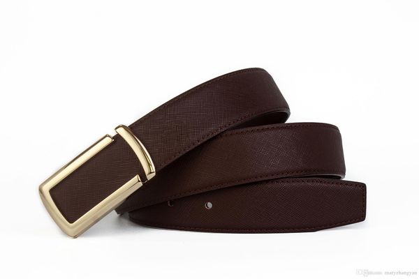 2020 men fashion genuine leather belt gold silver letter buckle waist belts bjd, Black;brown
2020 men fashion genuine leather belt gold silver letter buckle waist belts bjd, Black;brown
