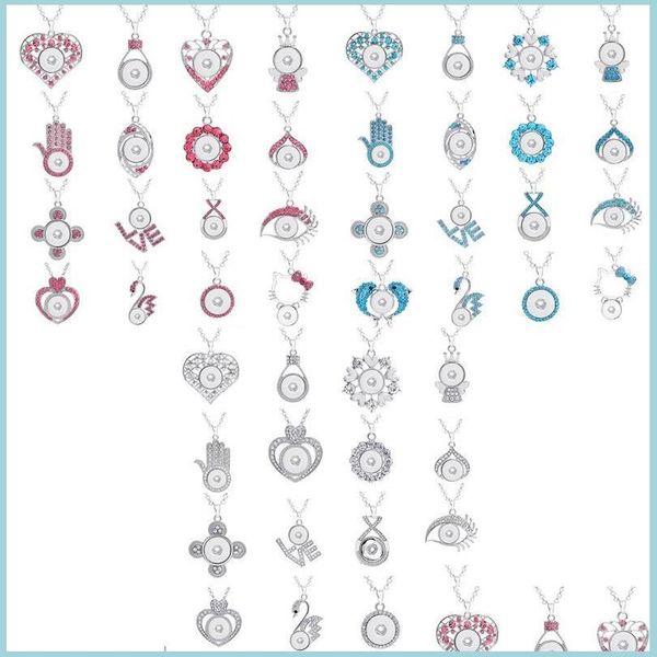 pendant necklaces noosa chunks crystal heart owl cross crown pendant 316l stainless steel chain charm necklace 18mm ginger snap butt dhwkg, Silver
pendant necklaces noosa chunks crystal heart owl cross crown pendant 316l stainless steel chain charm necklace 18mm ginger snap butt dhwkg, Silver