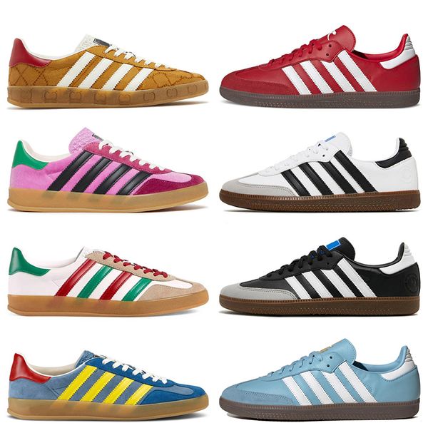 fashion designer samba casual shoes for men women gazelles monogram wales bonner women mens yellow pink red velvet with socks sports trainer, Black
fashion designer samba casual shoes for men women gazelles monogram wales bonner women mens yellow pink red velvet with socks sports trainer, Black