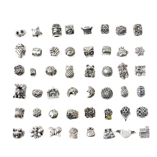 48pcs/set mixed antique silver alloy charms beads metal bear butterfly animal big hole charm loose beads for bracelet bangle diy jewelry mak, Bronze;silver
48pcs/set mixed antique silver alloy charms beads metal bear butterfly animal big hole charm loose beads for bracelet bangle diy jewelry mak, Bronze;silver