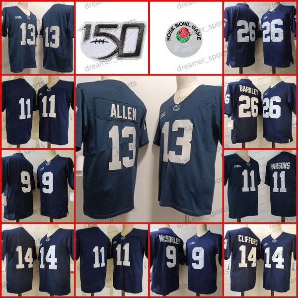 13 allen penn state football jersey 14 clifford 9 mcsorley 26 barkley 11 micah parsons blue mens stitched no name new jerseys, Black
13 allen penn state football jersey 14 clifford 9 mcsorley 26 barkley 11 micah parsons blue mens stitched no name new jerseys, Black