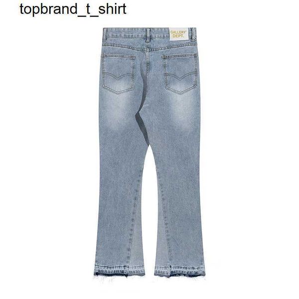 men's jeans designer galery dept basic wash men's women's lovers' casual loose denim fashion streetwear pants, Blue
men's jeans designer galery dept basic wash men's women's lovers' casual loose denim fashion streetwear pants, Blue