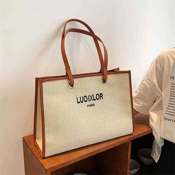 large capacity bag women's 2022 new fashion straw simple large shoulder exotic tote bag commuter handbags
large capacity bag women's 2022 new fashion straw simple large shoulder exotic tote bag commuter handbags