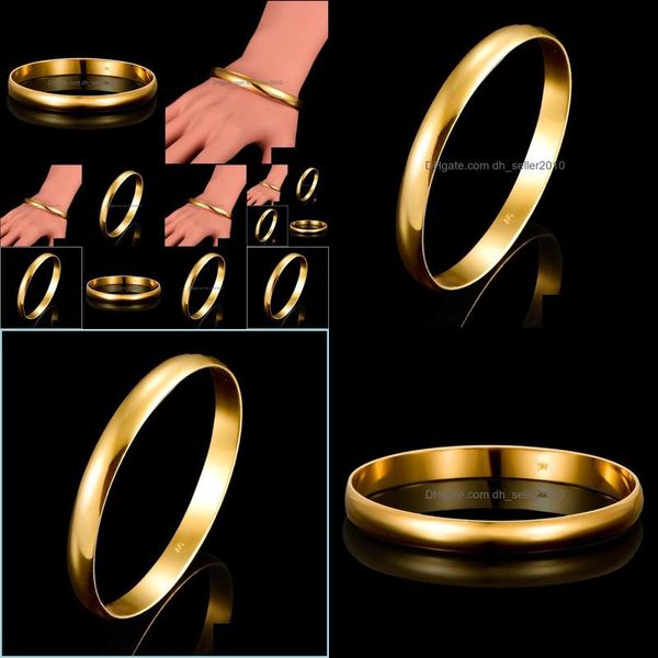 bangle bangle plain smooth yellow gold filled womens bracelet diameter 65mm cant opengle drop delivery jewelry bracelets dhbee, Black
bangle bangle plain smooth yellow gold filled womens bracelet diameter 65mm cant opengle drop delivery jewelry bracelets dhbee, Black