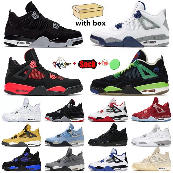 4 4s jumpman basketball shoes for mens women midnight navy new black cat sail white cement pure money trainers outdoor sports sneakers
4 4s jumpman basketball shoes for mens women midnight navy new black cat sail white cement pure money trainers outdoor sports sneakers