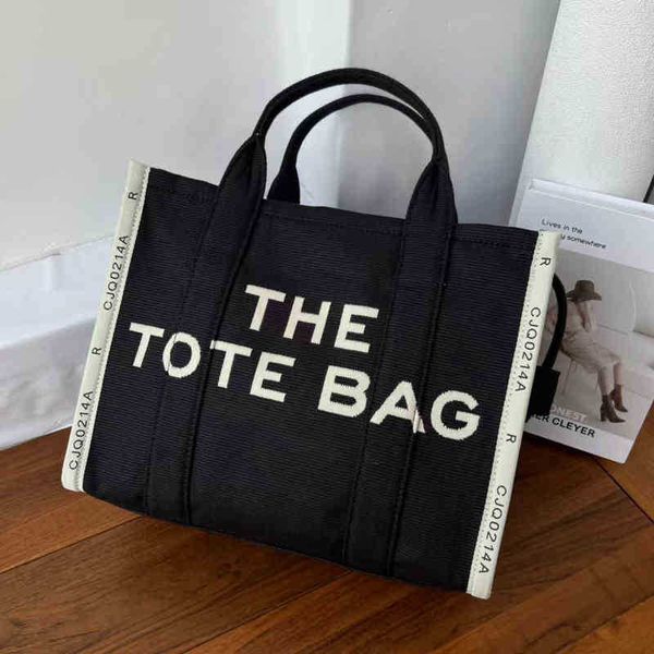 marc tote bag evening s 1 1 handbag deigner women all-match alphabet pattern shoulder three size 220829