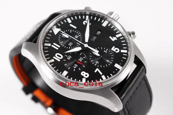 zf v2 maker 43mmx15mm test qc watch cal. 7750 chronograph work movement mechanical automatic men's black dial belt wristwatches, Slivery;brown
zf v2 maker 43mmx15mm test qc watch cal. 7750 chronograph work movement mechanical automatic men's black dial belt wristwatches, Slivery;brown