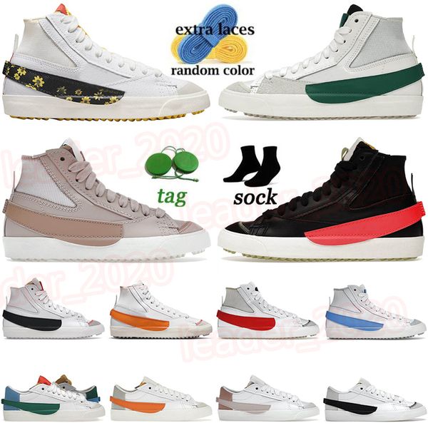 designer blazer mid 77 jumbo kow running shoes platform blazers mismatch orange sail white indigo cool grey skate men women sports sneakers, Black
designer blazer mid 77 jumbo kow running shoes platform blazers mismatch orange sail white indigo cool grey skate men women sports sneakers, Black