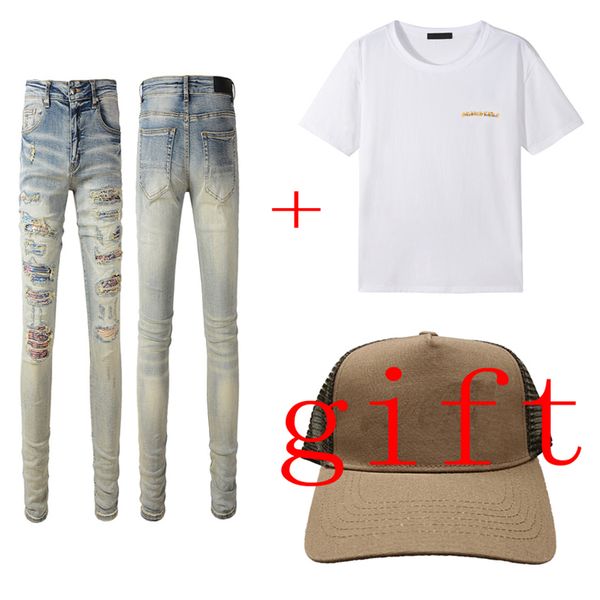 men the pants designer jeans hip-hop fashion zipper hole wash jeans long straight blue black jean cotton casual t shirt luxury hip hop stree
men the pants designer jeans hip-hop fashion zipper hole wash jeans long straight blue black jean cotton casual t shirt luxury hip hop stree
