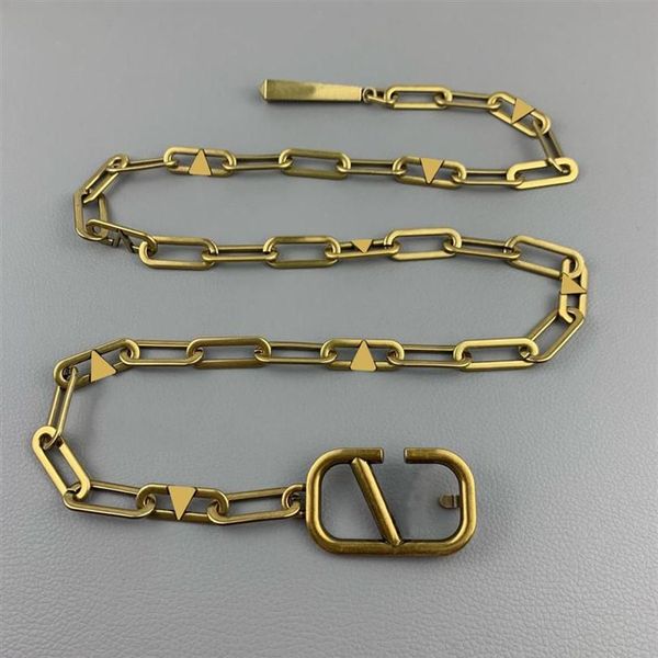 womens designers chains belts fashion luxury designer link belt for women letter v buckle waist chain vintage gold waistband bronz263926 yvm, Black;brown
womens designers chains belts fashion luxury designer link belt for women letter v buckle waist chain vintage gold waistband bronz263926 yvm, Black;brown