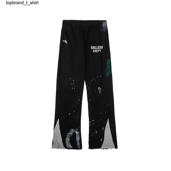men's pants designer fashion brand galery dept graffiti print flare men's women's casual loose pants, Black
men's pants designer fashion brand galery dept graffiti print flare men's women's casual loose pants, Black