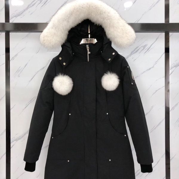2022 women canadian women's casual down jacket moose down knuckles jacket moose outdoor warm fur coat knuckles doudoune women's wi, Black
2022 women canadian women's casual down jacket moose down knuckles jacket moose outdoor warm fur coat knuckles doudoune women's wi, Black