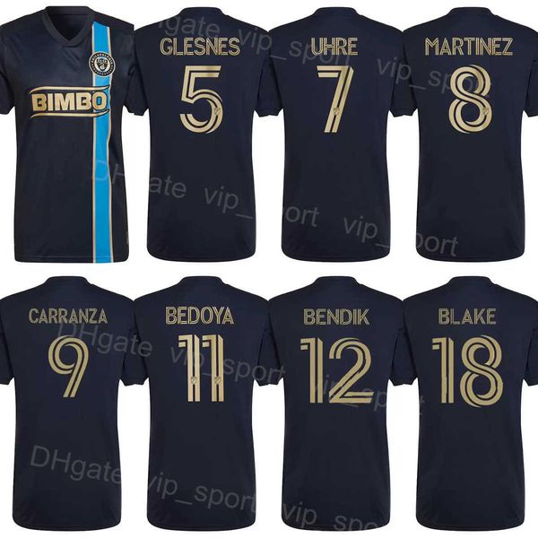22-23 mls philadelphia union 6 gazdag soccer jerseys 9 carranza 11 bedoya 19 burke 7 uhre 27 wagner 5 glesnes 3 elliott 18 blake 8 martinez, Black;yellow
22-23 mls philadelphia union 6 gazdag soccer jerseys 9 carranza 11 bedoya 19 burke 7 uhre 27 wagner 5 glesnes 3 elliott 18 blake 8 martinez, Black;yellow