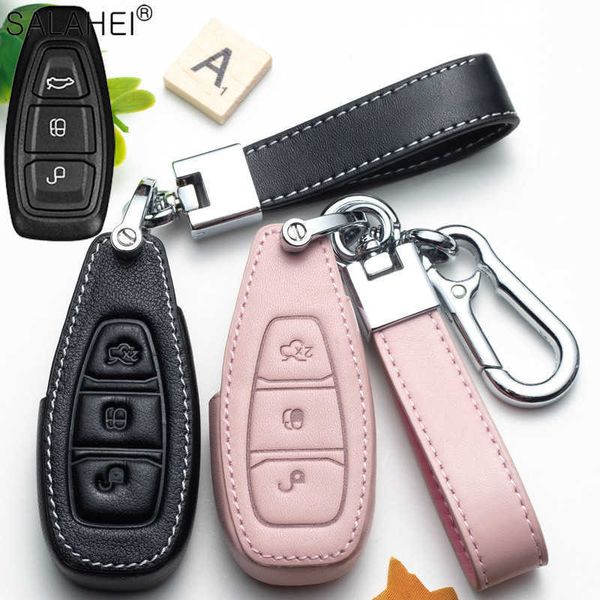 car key leather car key remote cover case for ford fiesta focus 3 4 st mondeo ecosport kuga ranger c-max s-max auto keychain accessories t22
car key leather car key remote cover case for ford fiesta focus 3 4 st mondeo ecosport kuga ranger c-max s-max auto keychain accessories t22
