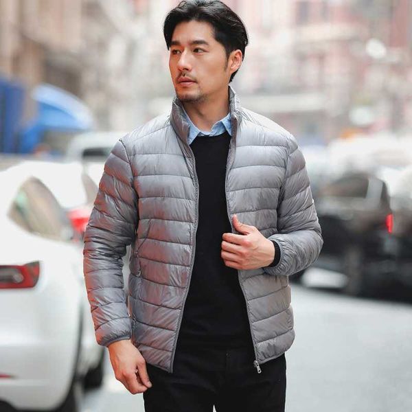 men's ultralight down jacket autumnwinter packable coat man oversized casual street clothing men running sports sweatshirts hooded, Black
men's ultralight down jacket autumnwinter packable coat man oversized casual street clothing men running sports sweatshirts hooded, Black