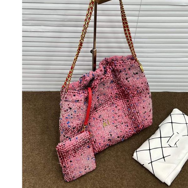 2pcs designer tote collection bag shoulder shopping bags women the crossbody lady fashion handbag coloured yarn weaving large capacity and g
2pcs designer tote collection bag shoulder shopping bags women the crossbody lady fashion handbag coloured yarn weaving large capacity and g