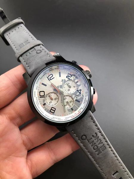 2022 montre homme luxury brand men's watch leather sports fashion leisure multi-function timing quartz watch, Slivery;brown
2022 montre homme luxury brand men's watch leather sports fashion leisure multi-function timing quartz watch, Slivery;brown