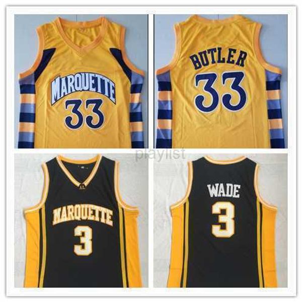 college basketball wears vintage dwayne wade marquette ncaa basketball jersey jimmy butler marquette golden eagles jersey, Black
college basketball wears vintage dwayne wade marquette ncaa basketball jersey jimmy butler marquette golden eagles jersey, Black