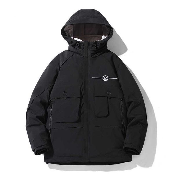 men's down jacket winter 2022 new short stand collar trend handsome thickened warm men coat, Black
men's down jacket winter 2022 new short stand collar trend handsome thickened warm men coat, Black