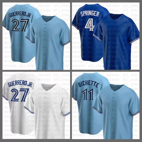 college wear toronto baseball jersey vladimir guerrero jr. mens bo bichette women george springer youth yusei kikuchi cavan biggio randal gr, Black
college wear toronto baseball jersey vladimir guerrero jr. mens bo bichette women george springer youth yusei kikuchi cavan biggio randal gr, Black