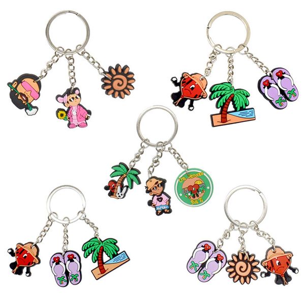 bad bunny pendant keyring rings for women pvc cartoon design animal rabbit heart figures jewelry key chains accessories men bag charm silver, Slivery;golden
bad bunny pendant keyring rings for women pvc cartoon design animal rabbit heart figures jewelry key chains accessories men bag charm silver, Slivery;golden