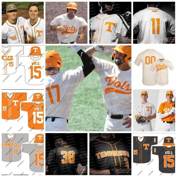 college baseball wears tennessee volunt ncaa baseball jersey liam spence jake rucker drew gilbert pete derkay luc lipcius max ferguson evan, Black
college baseball wears tennessee volunt ncaa baseball jersey liam spence jake rucker drew gilbert pete derkay luc lipcius max ferguson evan, Black