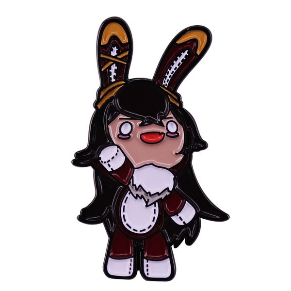 genshin impact explosive puppet baron bunny enamel pin anime figure game badge doll rabbit brooches backpack decoration jewelry, Blue
genshin impact explosive puppet baron bunny enamel pin anime figure game badge doll rabbit brooches backpack decoration jewelry, Blue