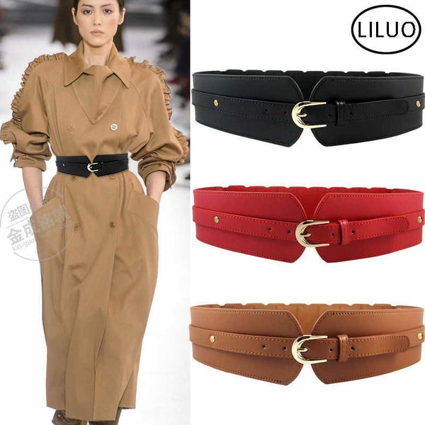 new waistband women's ladies simple and versatile leisure with skirt coat decorative down jacket elastic and wide waist cover, Black;brown
new waistband women's ladies simple and versatile leisure with skirt coat decorative down jacket elastic and wide waist cover, Black;brown